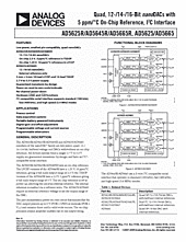 DataSheet AD5665R pdf
